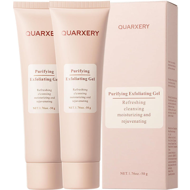 QUARXERY front packaging showing two tubes and product benefits