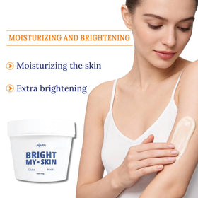 Quatrel being applied to cheek, demonstrating gentle hydration benefit for skin