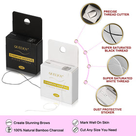 QUEEJOY stencil pack front view demonstrating strong-adhesive rulers for symmetry