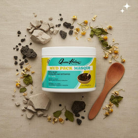 Queen Helene masque spread on hand demonstrating smooth application and easy use