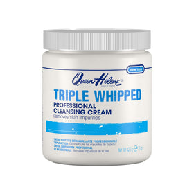 Queen Helene jar front view showing professional cleansing cream and brand benefit