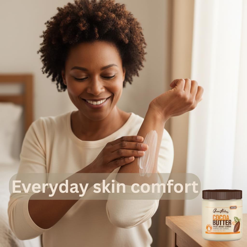 Queen Helene open jar revealing smooth creme texture for easy spread