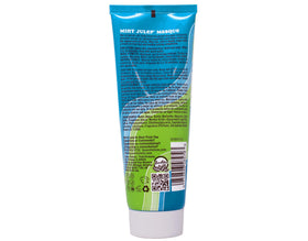 Queen Helene green masque texture spread on hand for clarity and oil control