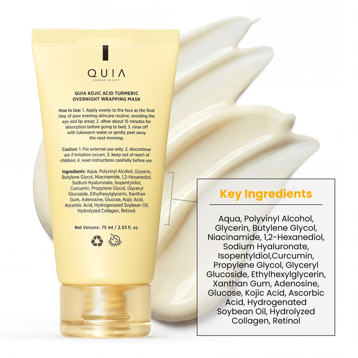 QUIA Beauty morning routine with glowing skin and refreshed appearance