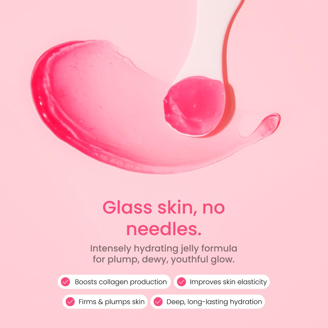 QUIA gel texture close-up illustrating lightweight, fast-absorbing feel