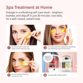 QUIA Beauty label close-up showing collagen and hyaluronic ingredients