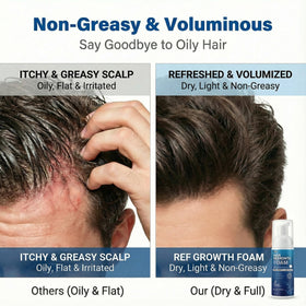 Quilom placed on bathroom shelf illustrating daily grooming routine