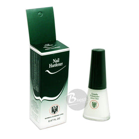 Química Alemana bottle on dresser next to nail tools shows convenient everyday use