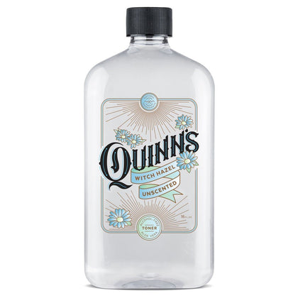 Quinn's bottle front unscented 16 oz showing label and gentle care benefits