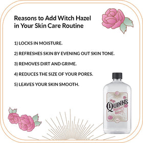 Quinn's cotton pad with toner showing gentle cleansing action