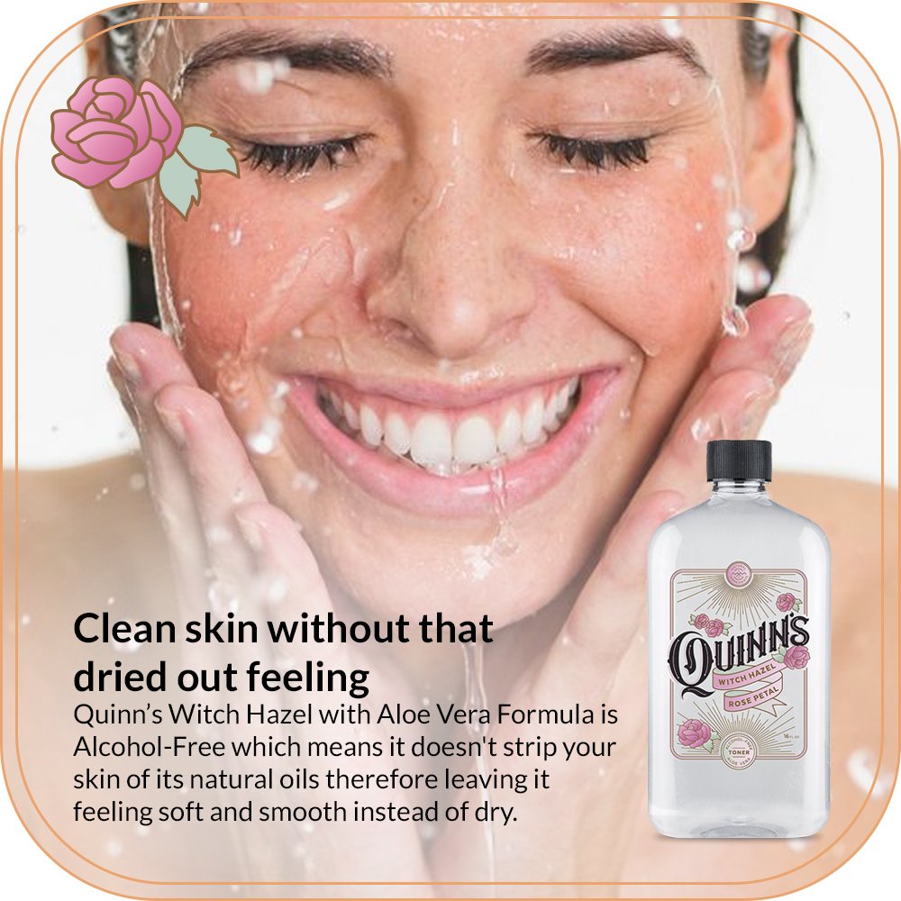 Quinn's texture splash with aloe vera illustrating soothing hydration