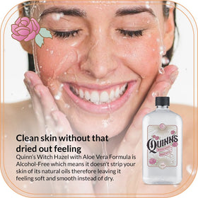 Quinn's texture splash with aloe vera illustrating soothing hydration