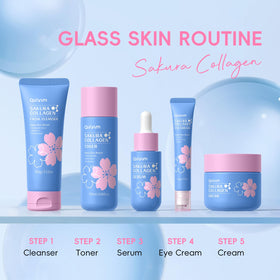 QUIYUM facial brush and hair band in use for better cleansing