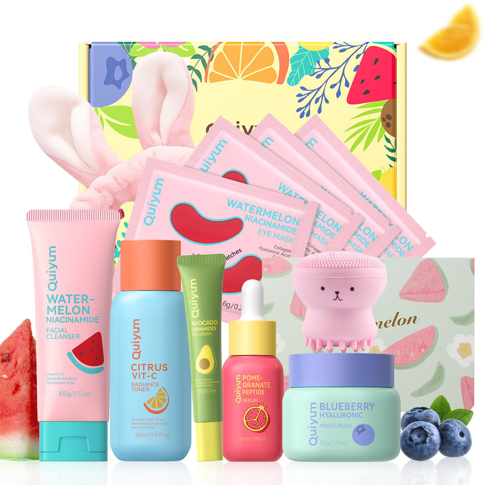QUIYUM front packaging showing full six-piece set and gift-ready appeal