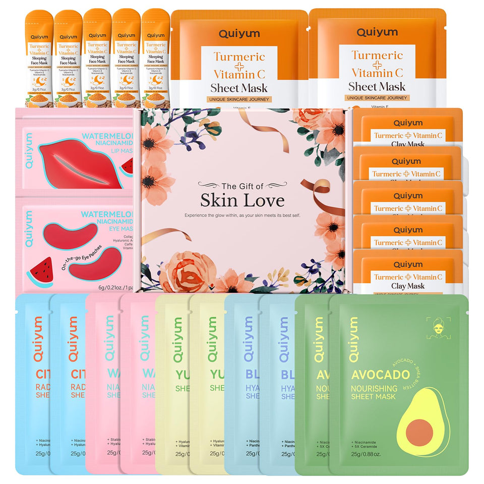 QUIYUM front packaging showing full 26PCS set and gift-ready presentation