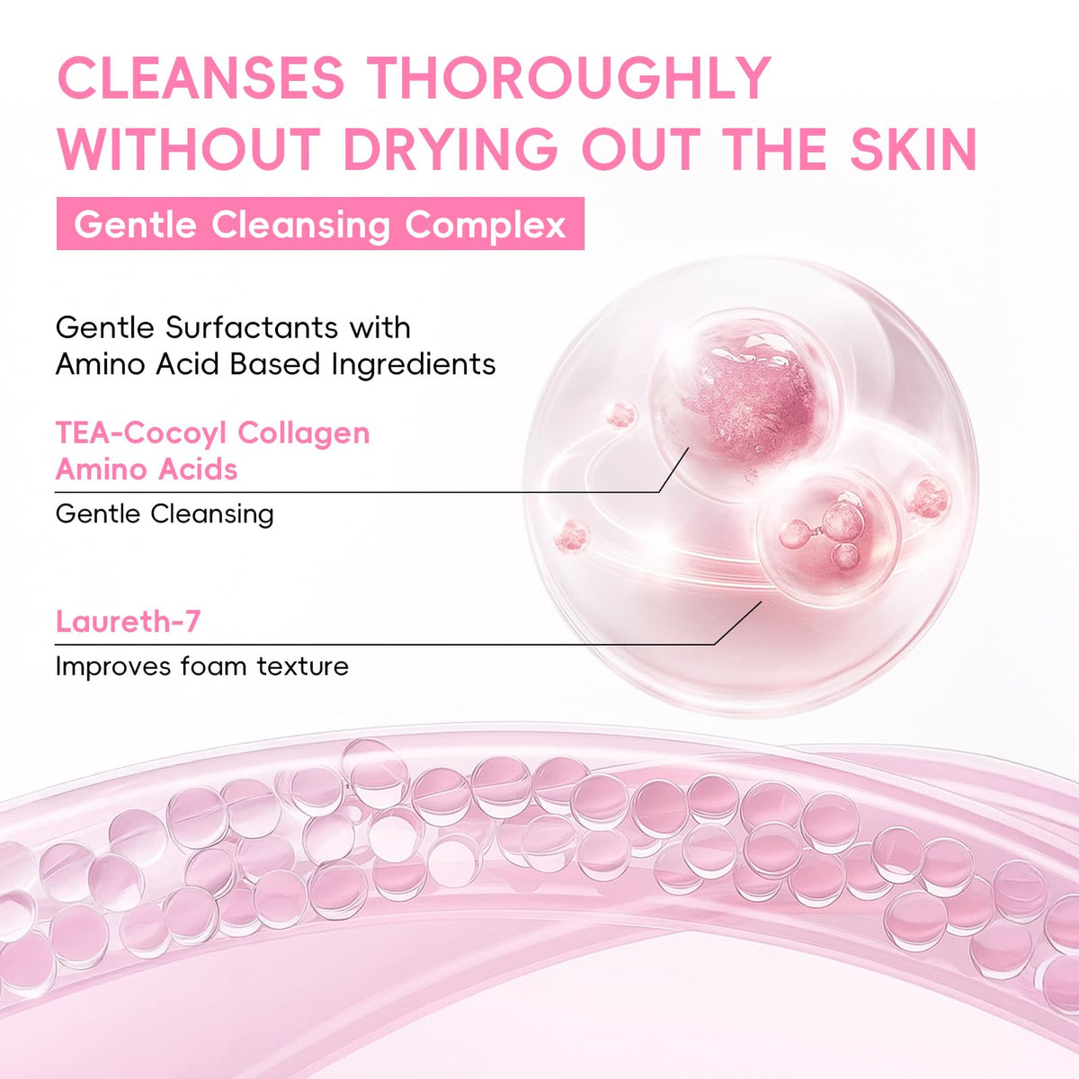 QUIYUM serum dropper applying collagen-rich drops for firmness