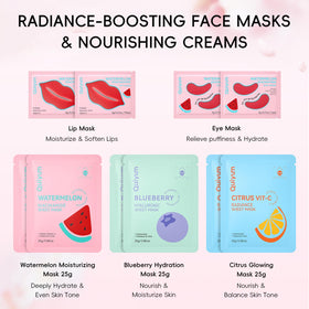QUIYUM Turmeric VC clay mask packet showing deep-cleansing benefit