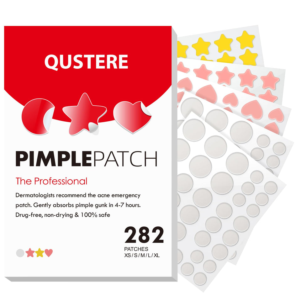 QUSTERE front packaging showing 282-count and colors for convenient storage