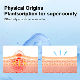 QUSTERE patch applied on cheek overnight demonstrating protective absorption