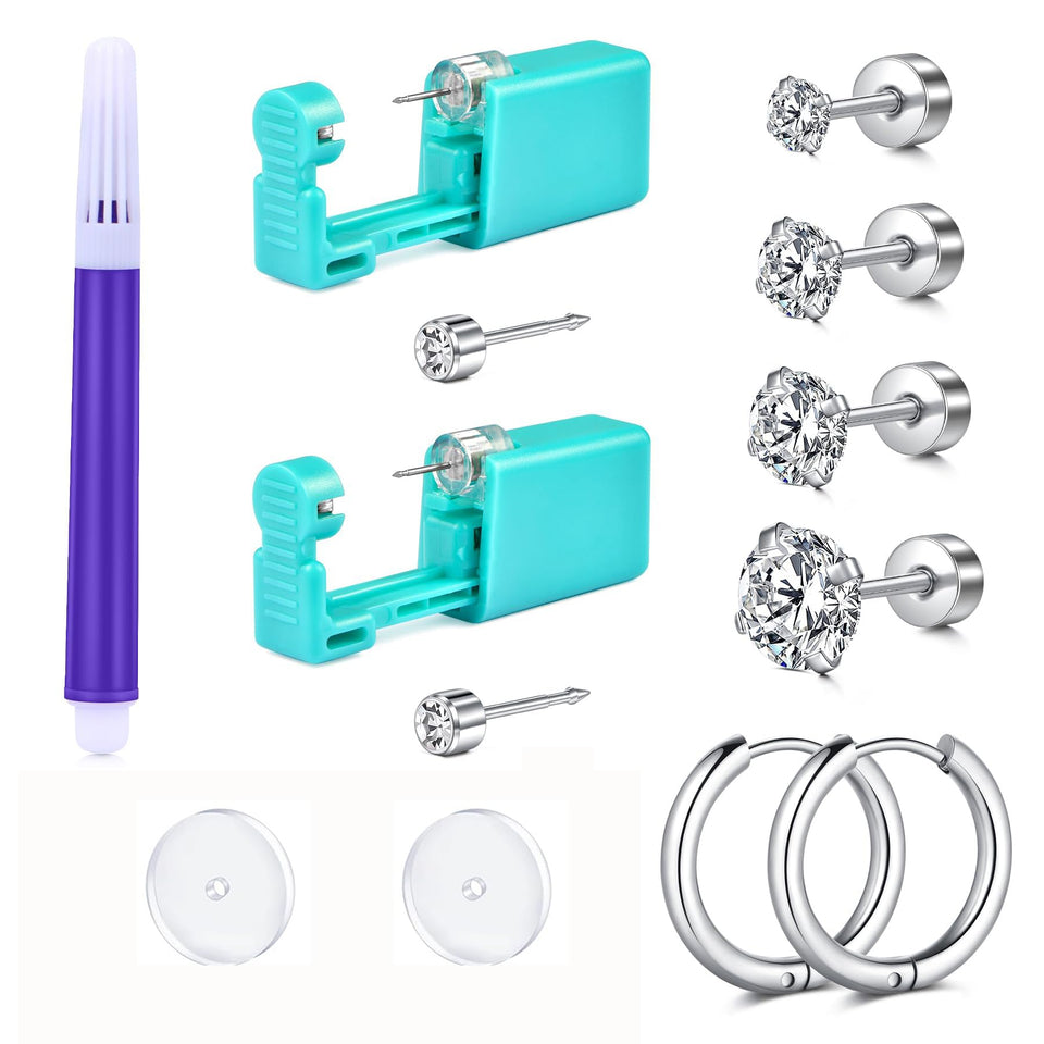 QWALIT kit front view showing gun and jewelry, clear organization and convenience