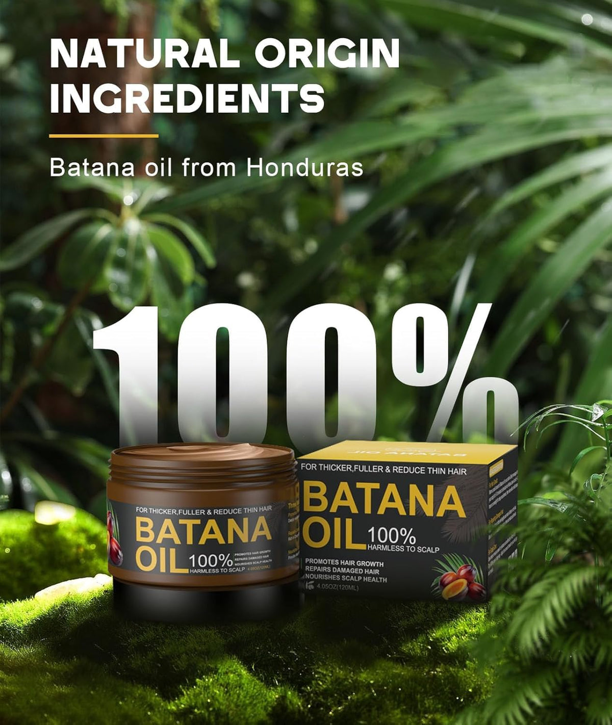 Qytin Batana texture close-up paste melting into oil for smooth application and deep moisture
