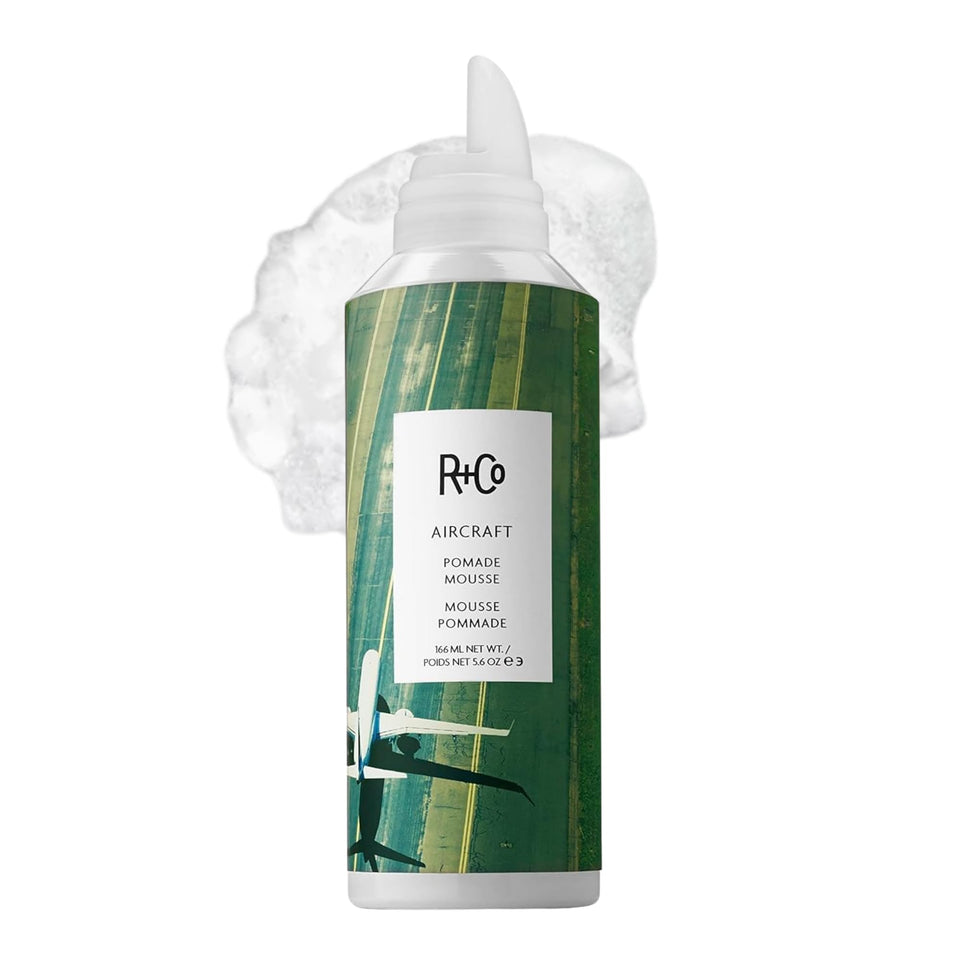 R+Co Aircraft front packaging showing sleek bottle and size benefit