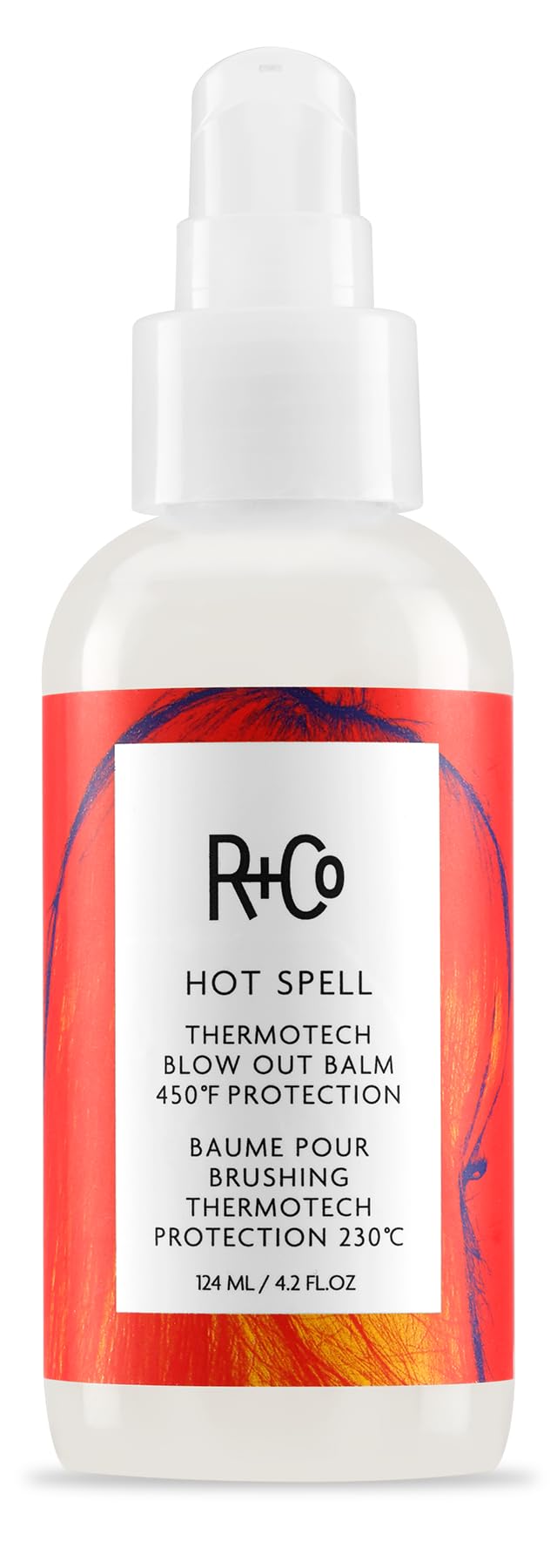 R+Co Hot Spell front packaging showing tube and branding with clear product benefit