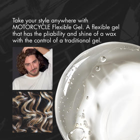R+Co Motorcycle tube texture close-up showing creamy gel for easy application