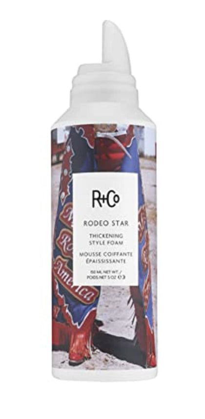 R+Co Rodeo Star front bottle view showing label and size for easy identification and benefit