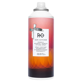 r+co SUN CATCHER front bottle shot showing label and protective benefits