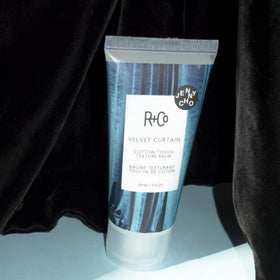 R+Co curls before and after picture showing enhanced definition