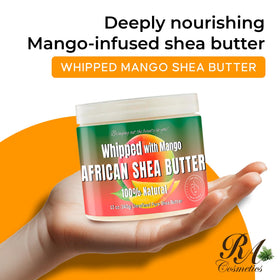 RA COSMETICS whipped butter texture close-up for easy spreadability benefit