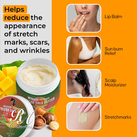 RA COSMETICS used on heels and elbows displays deep hydration and visible softening