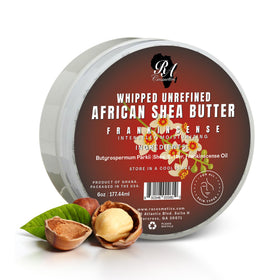 RA COSMETICS front jar showing frankincense label and portable size benefit