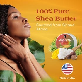RA COSMETICS smoothing butter into curly hair to reduce frizz