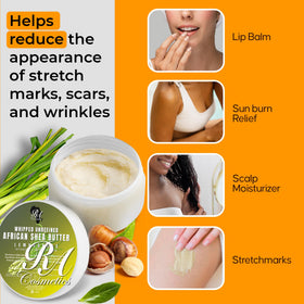 RA COSMETICS used on hair ends showing smoothing and frizz control benefit