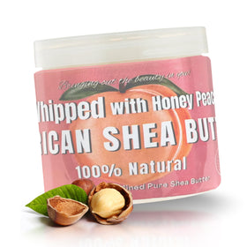 RA COSMETICS jar front view showing honey peach label and moisturizing benefit