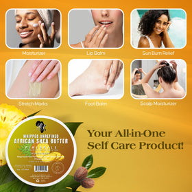 RA COSMETICS applying butter to hand for instant softening benefit