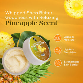 RA COSMETICS shea nuts and mango extract highlighting natural ingredients
