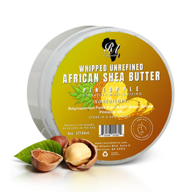 RA COSMETICS open jar close-up of whipped texture for easy spreadability