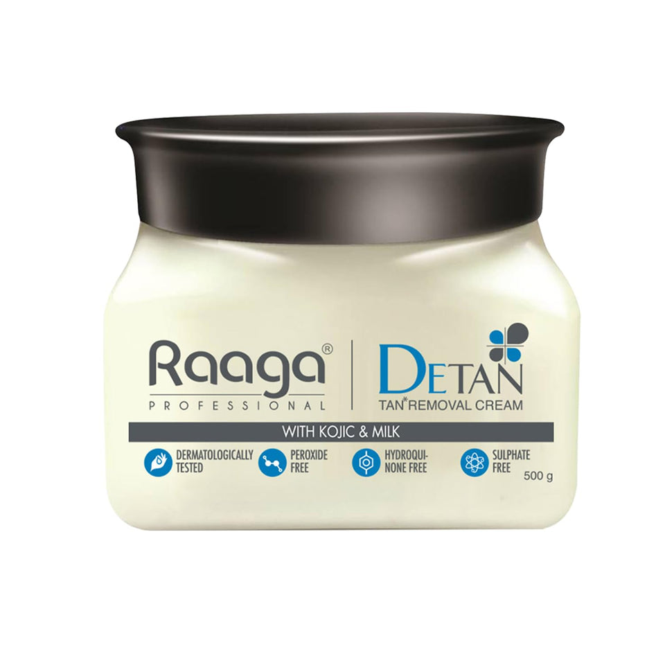 Raaga Professional front packaging showing product and benefit of even skin tone