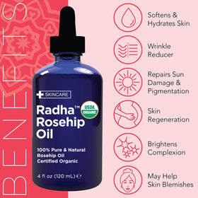 Radha Beauty oil on nails and cuticles demonstrating strengthening and moisturizing benefit