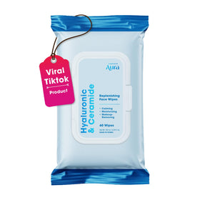 Radiant Aura front packaging tub displayed with lid open showing benefits