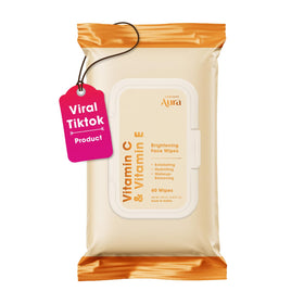 Radiant Aura front packaging showing benefits and 60-count convenience