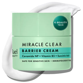Rael barrier cream front view showing compact 1.8 fl oz packaging and lightweight benefit
