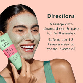 Rael tea tree leaves ingredient shot highlighting clarifying, oil-regulating benefit