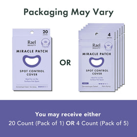 Rael open pack revealing twenty strips for convenient daily use
