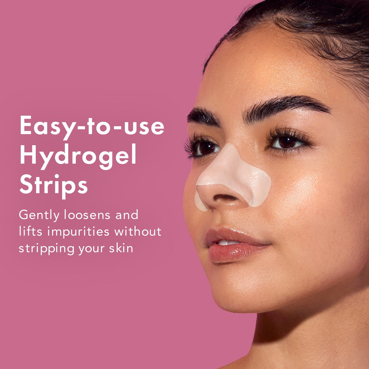 Rael sebum removing cotton swab in hand for precise, hygienic cleanup