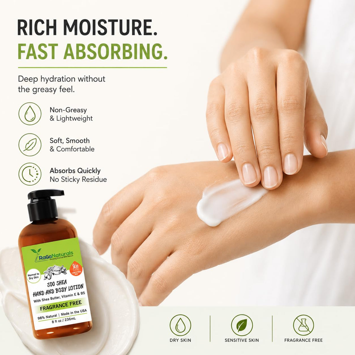 RaGaNaturals pump unlock demonstration for easy first-time use
