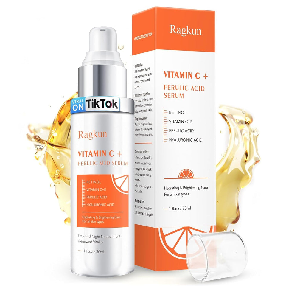 Ragkun front packaging showing bottle and label, communicates product identity